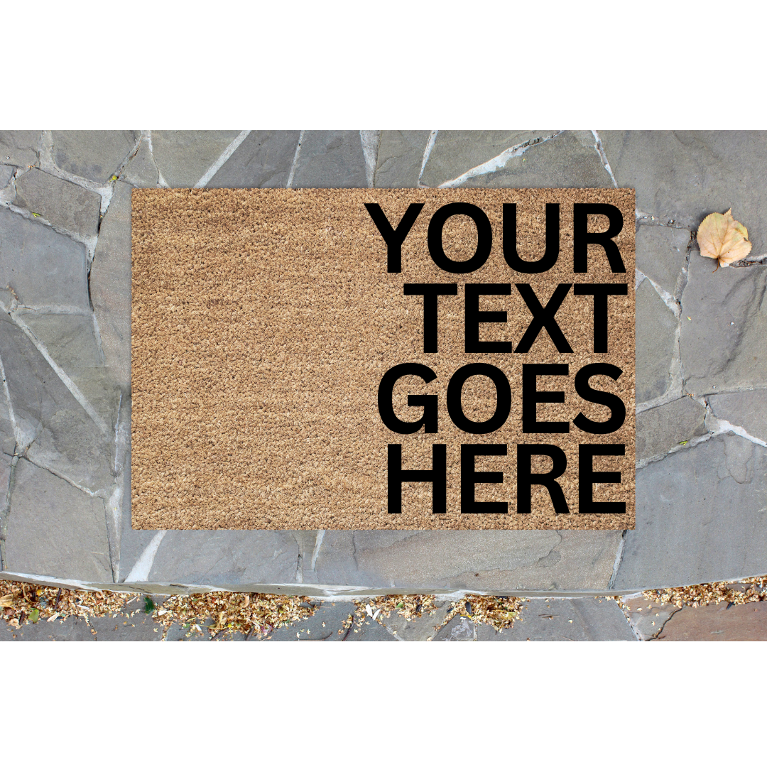 custom doormat
