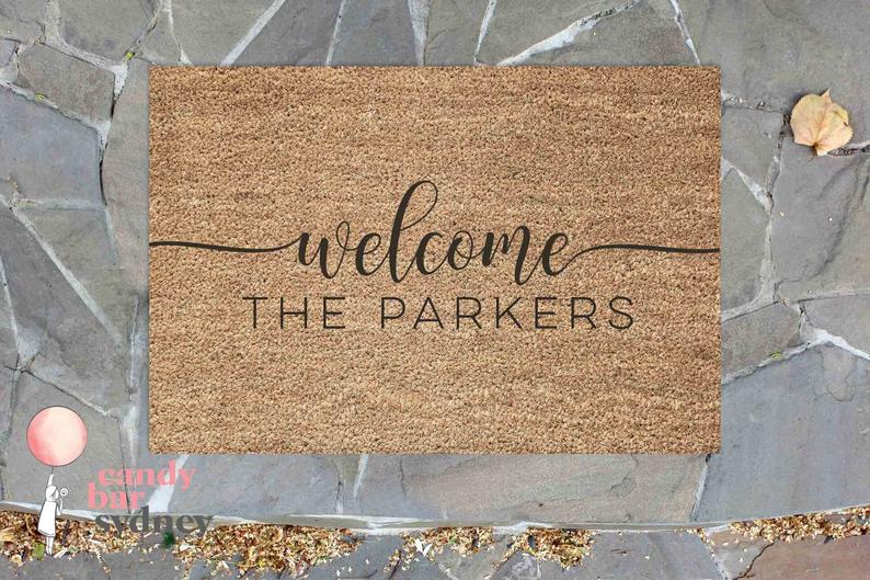 Personalised Welcome Door Mat
