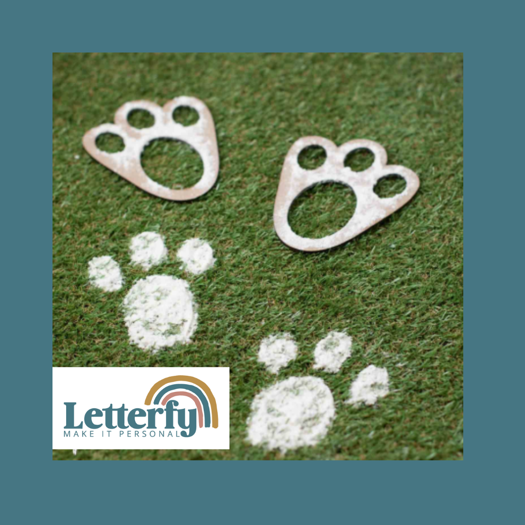 DIY Easter stencil