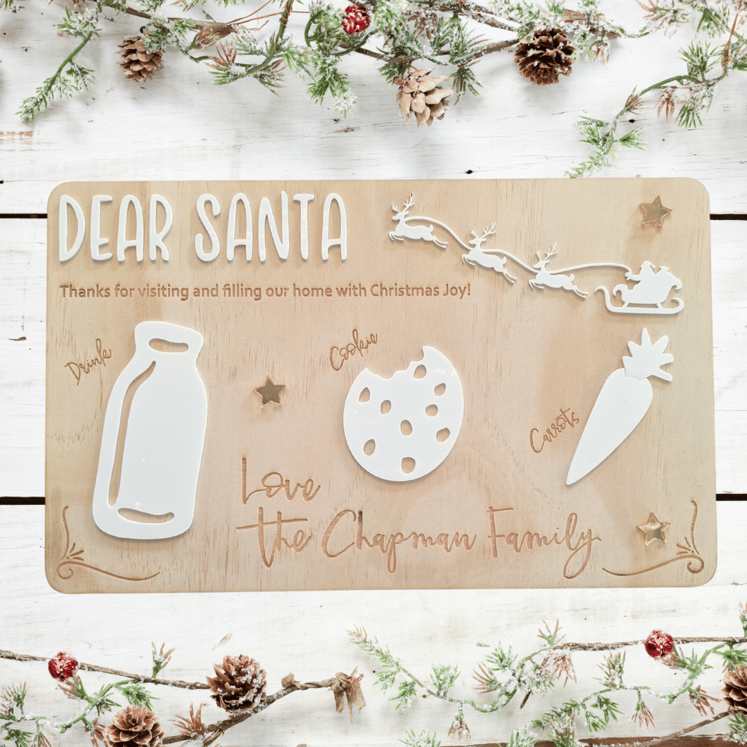 Santa Snack Tray
