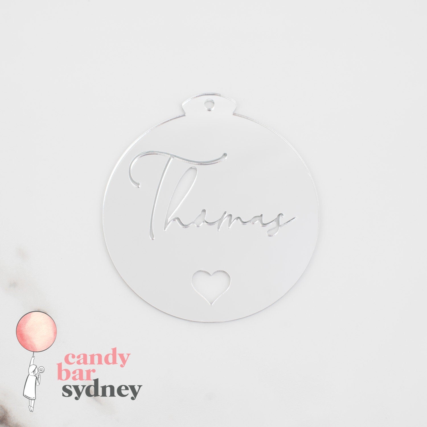 Personalised Christmas Bauble - Christmas Tree Ornaments - Custom Gifts - Letterfy