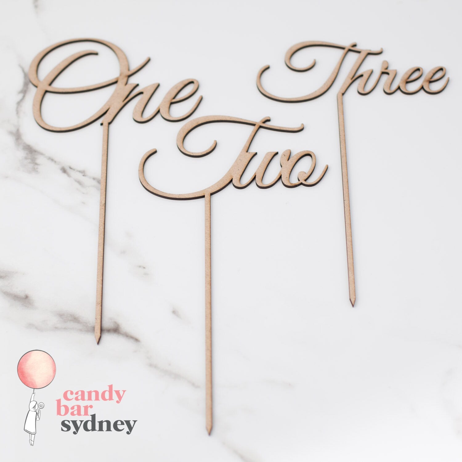Wedding Table Number - Laser Cut Numbers - Wooden Table Numbers - Style 1 - Letterfy