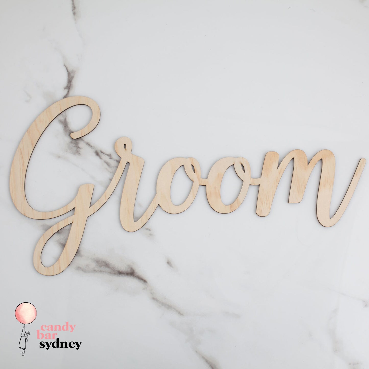Bride & Groom Signs - Wooden Wedding Signs - Bride and Groom Chair Signs - Letterfy