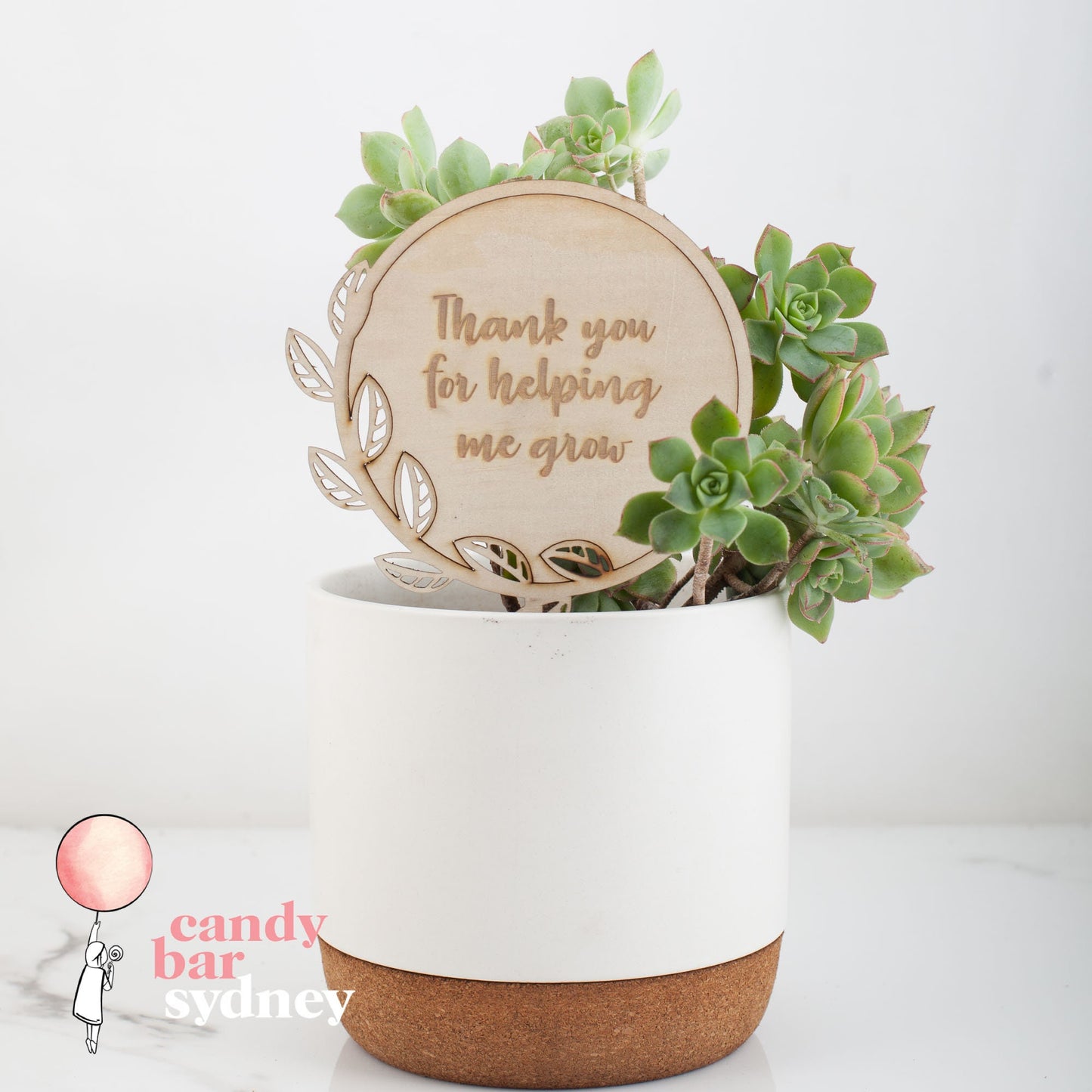 Engraved Planter Stick Gift - ONE DAY DISPATCH - Engraved Presents - Letterfy