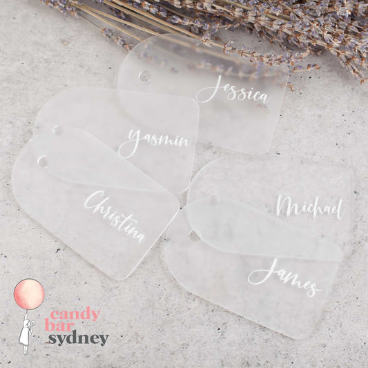Personalised Luggage Tag - Rounded Luggage Tags - Wedding Favours - Wedding Gifts - Custom Gifts - Letterfy