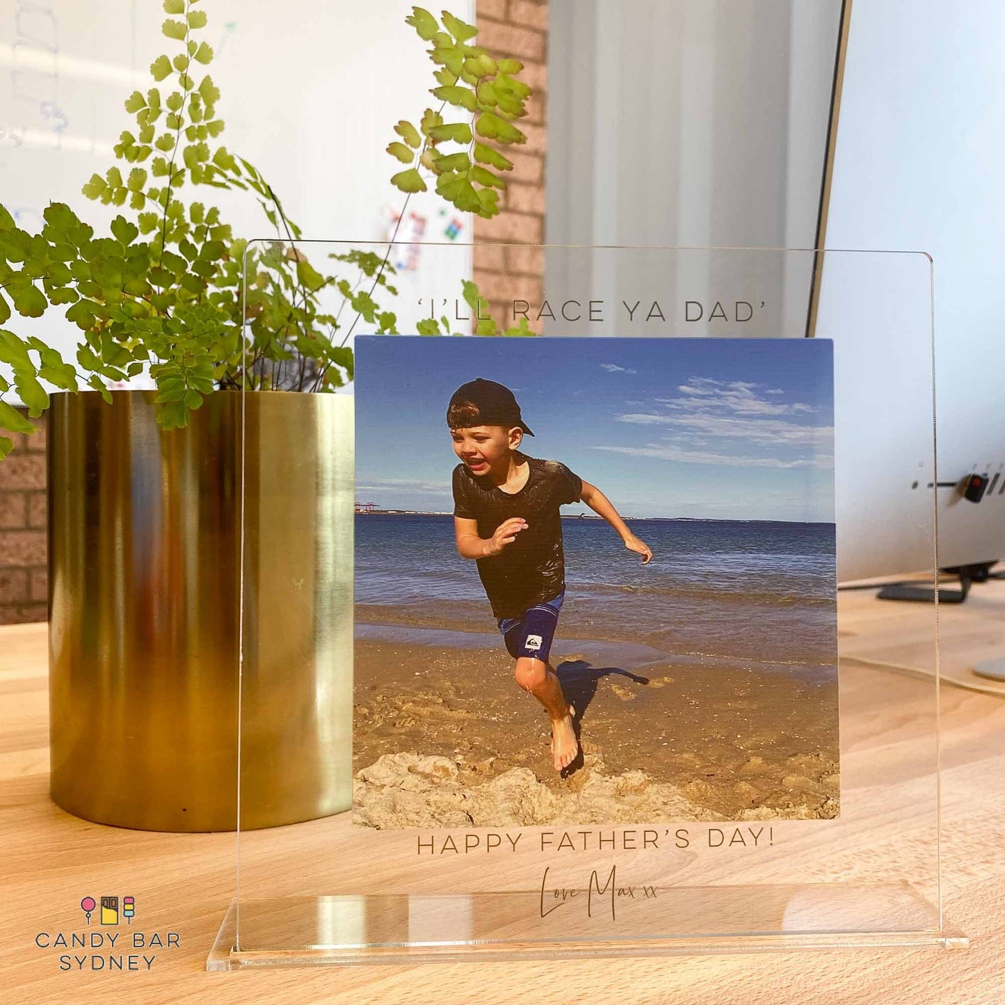 Father's Day Gift | Personalised Father's Day Plaque | Customised Father's Day Photo Plaque | Father's Day Photo Gift | gifts for dad - Letterfy