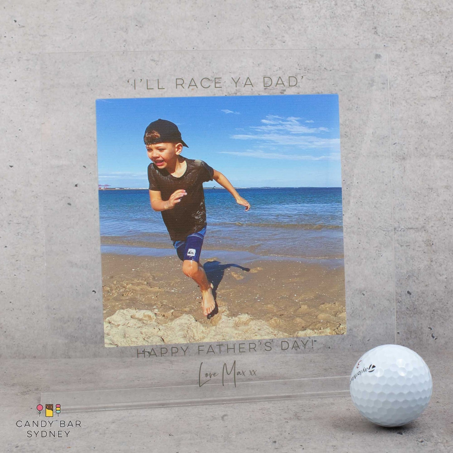 Father's Day Gift | Personalised Father's Day Plaque | Customised Father's Day Photo Plaque | Father's Day Photo Gift | gifts for dad - Letterfy