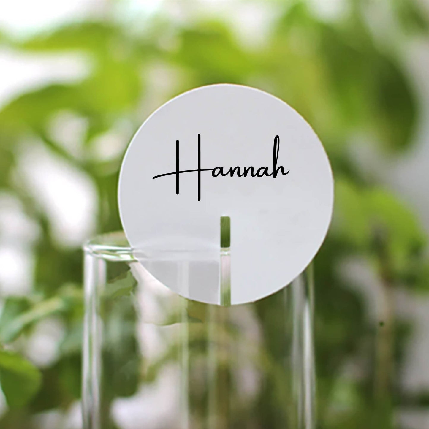 Stemless Drink Tags - Individual Names Style 1 - Letterfy
