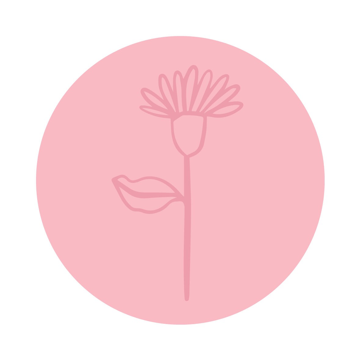 Personalised Flower Cake Toppers - Flower Cupcake Toppers - Flower Cookie Stamps - Letterfy