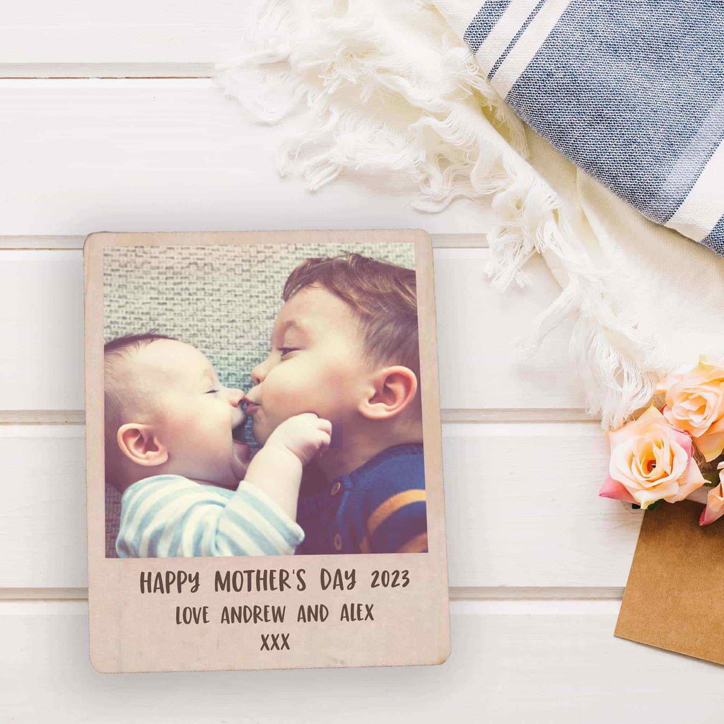 Custom Mother's Day Polaroid Fridge Magnet - Letterfy 