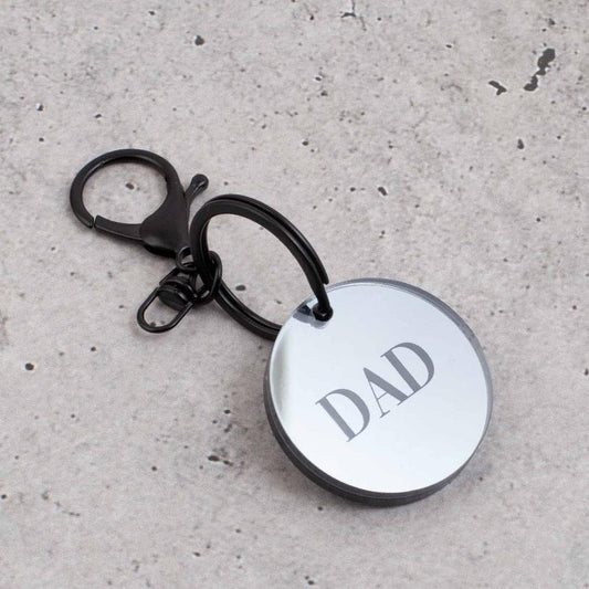 Father's Day Keyring Double Sided