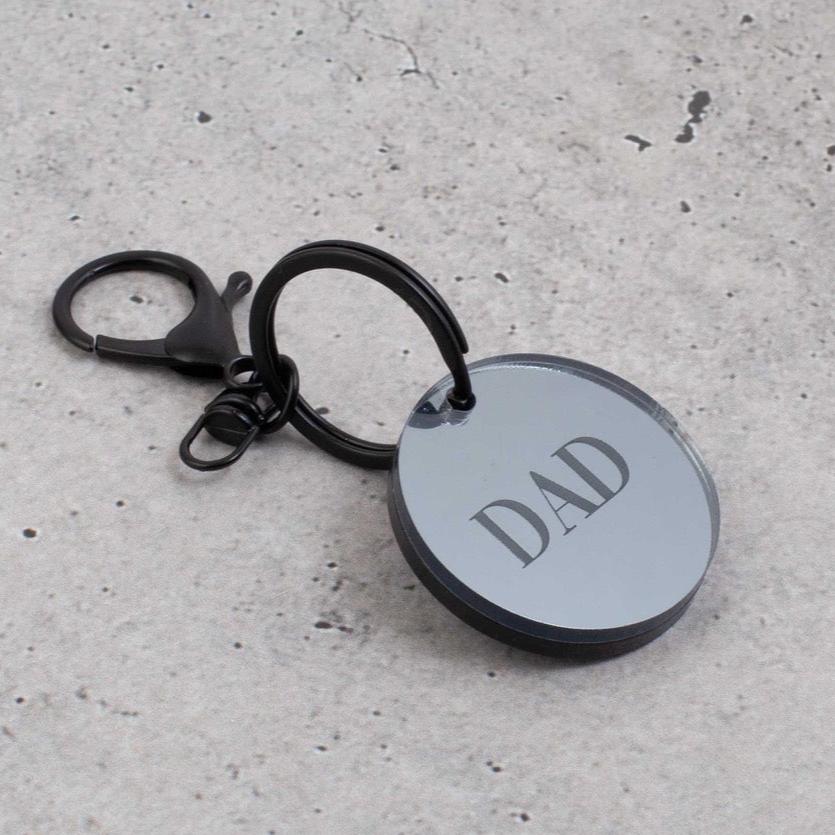 Father's Day Keyring Double Sided - Letterfy 