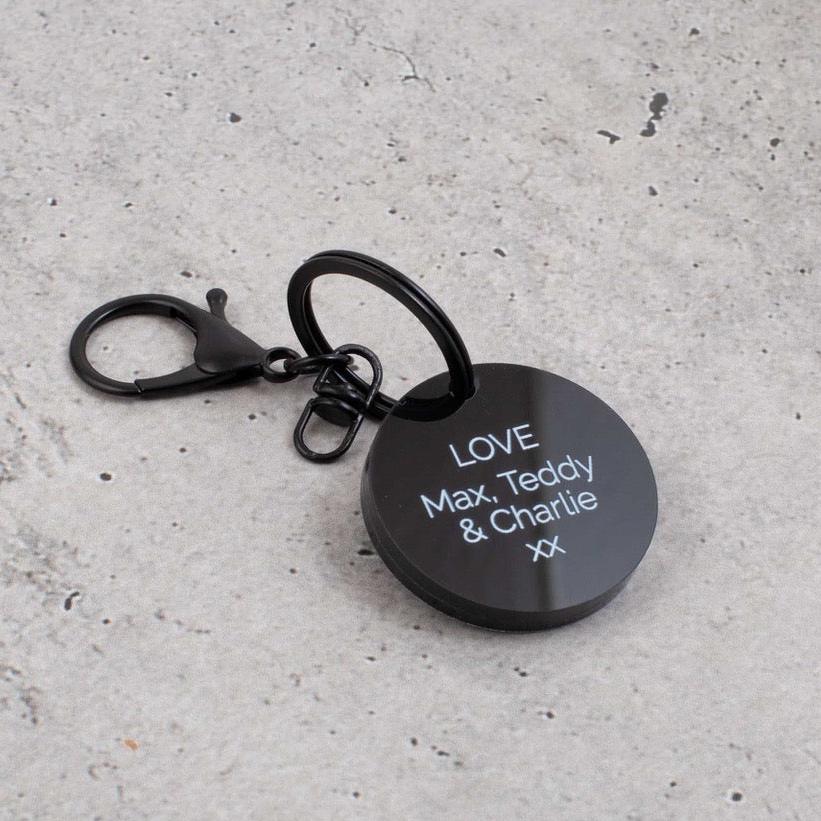 Personalised keyring