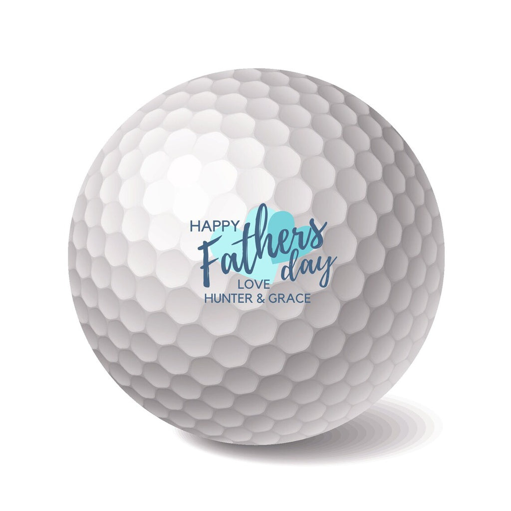 Happy Fathers Day Golf Balls