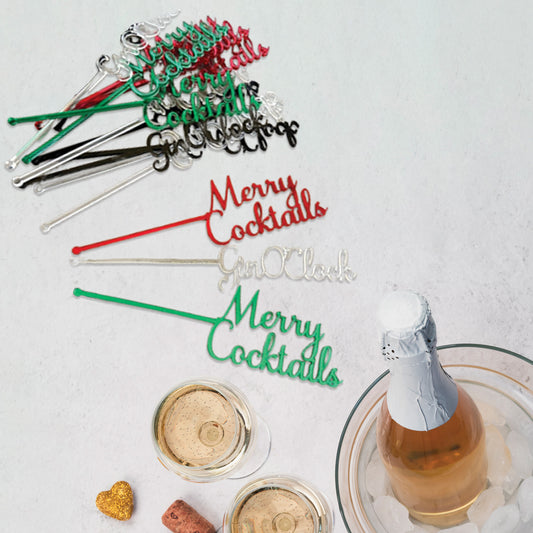 Bulk Christmas Drink Stirrers