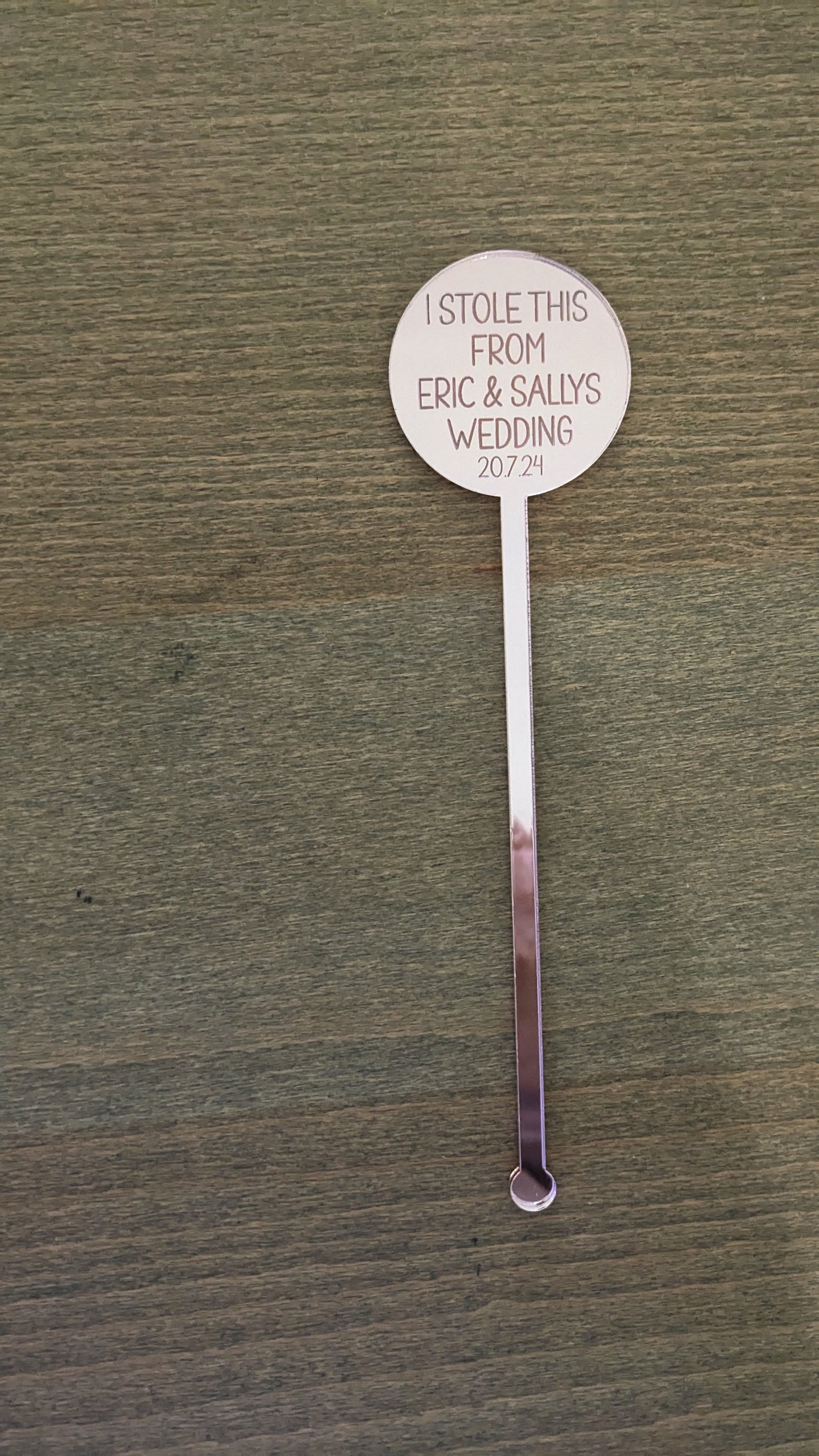 Bulk Personalised Drink Stirrer