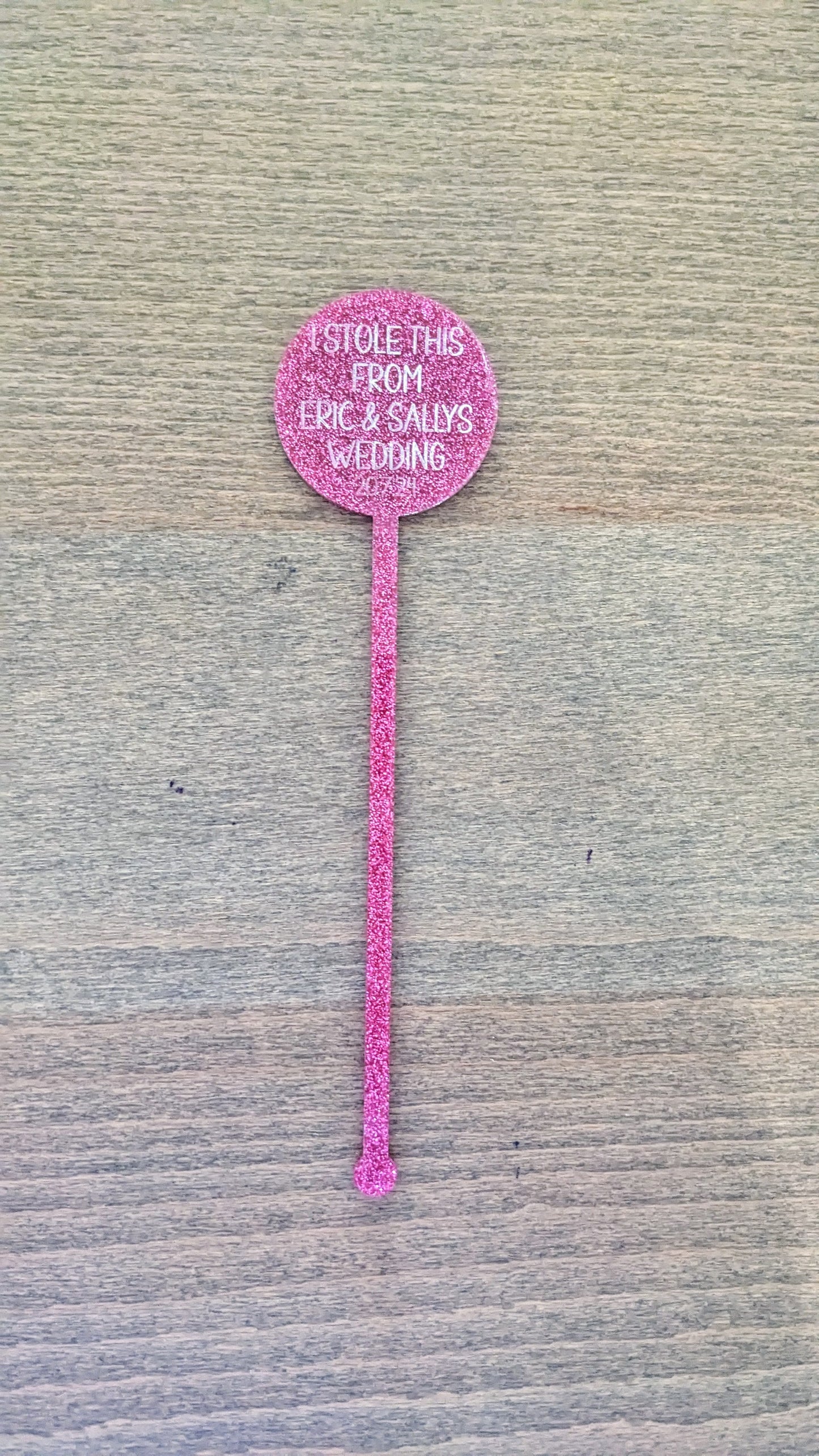 Bulk Personalised Drink Stirrer