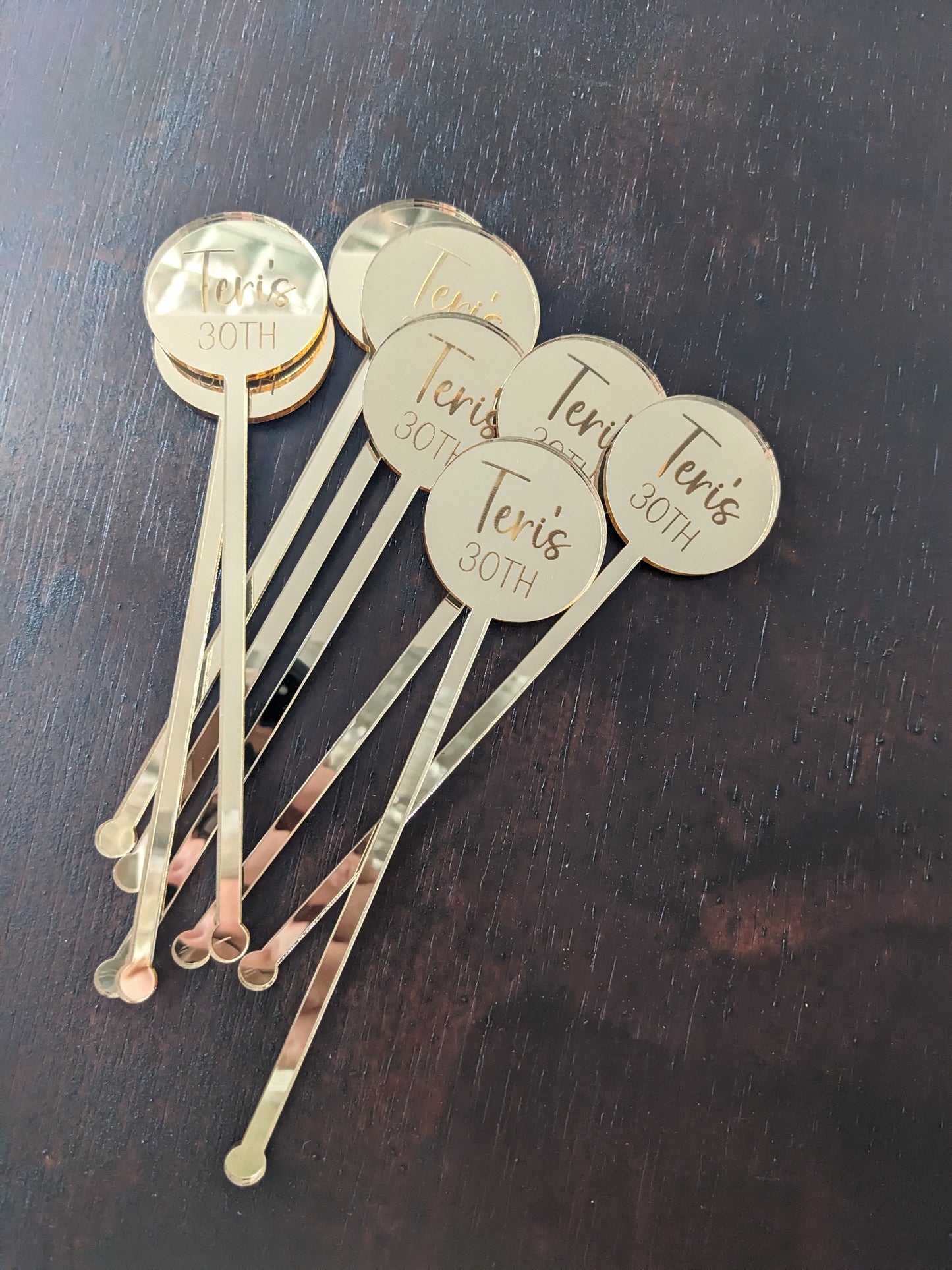 Bulk Personalised Drink Stirrer