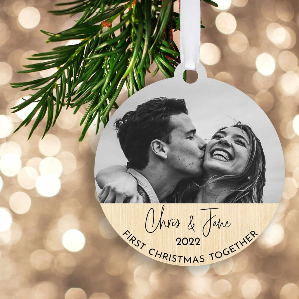 Personalised First Christmas Together Bauble