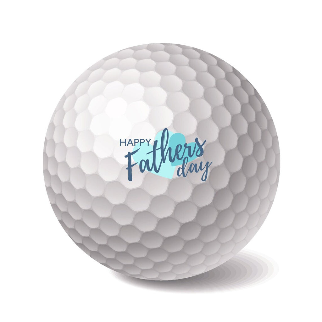 Happy Fathers Day Golf Balls set of 3 - Letterfy 