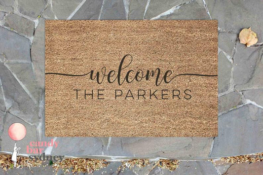 Personalised Welcome Door Mat