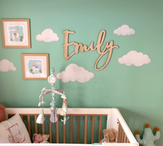 Wooden Custom Name Plaque