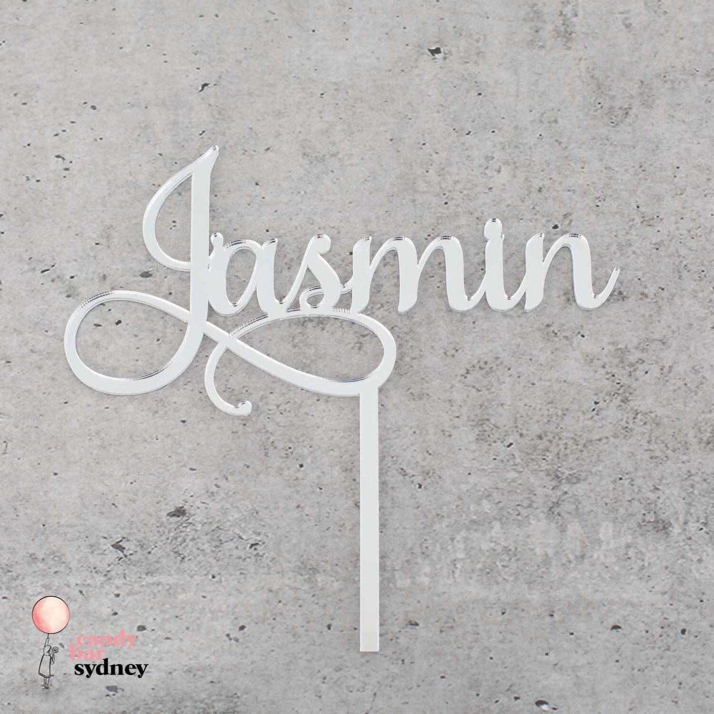 Single Name Custom Cake Topper - Birthday Cake Toppers - Personalised Cake Toppers - Letterfy 