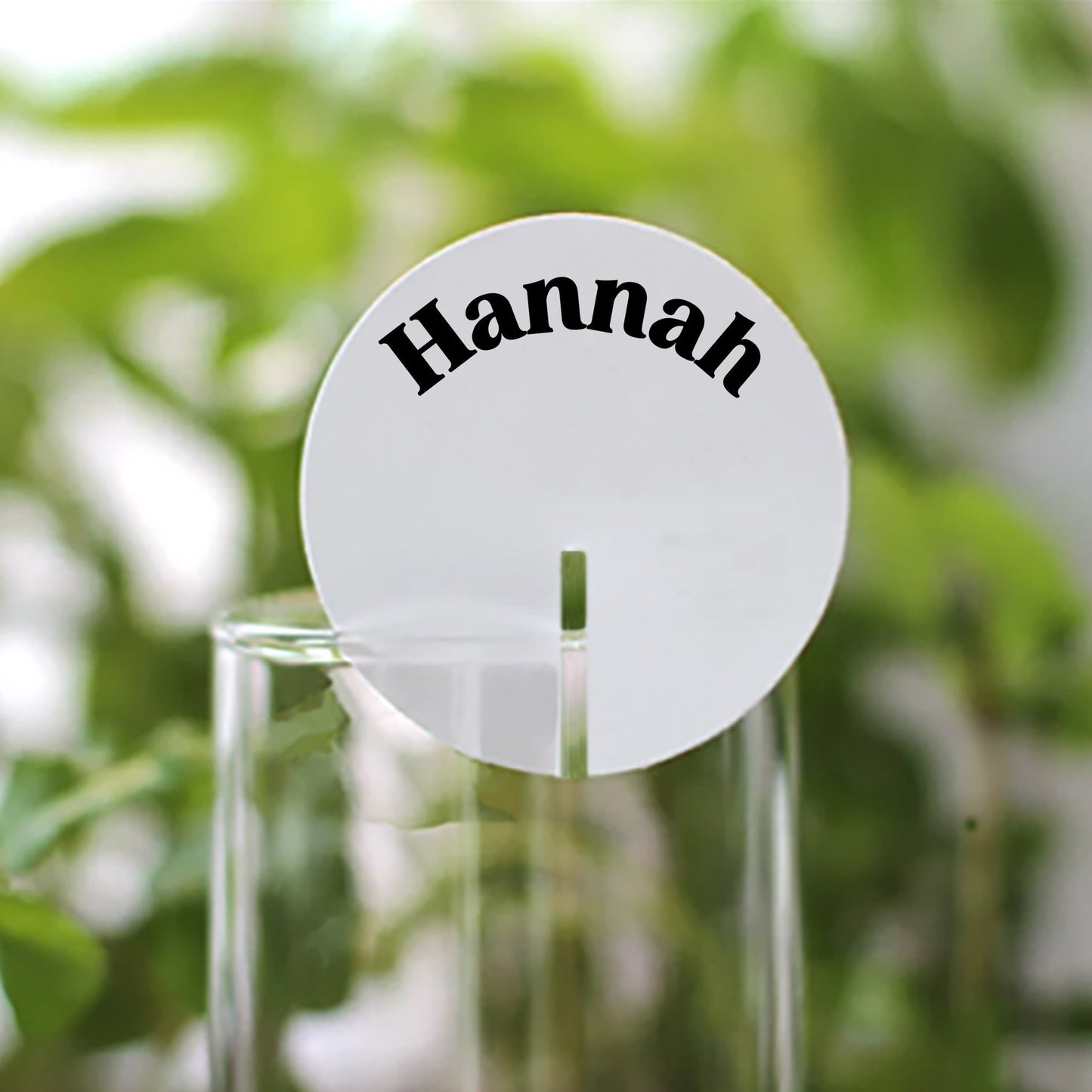 Stemless Drink Tags - Individual Names Style 2 - Letterfy 