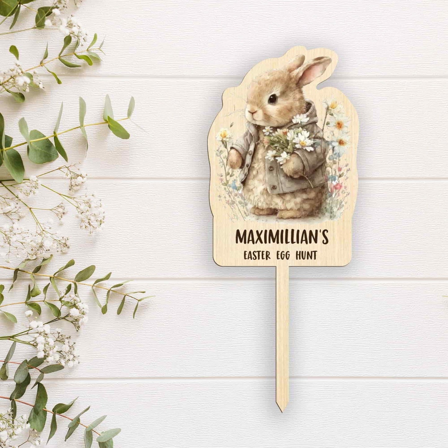 Personalised Easter Egg Hunt Pick Sign - Style 1 - Letterfy 