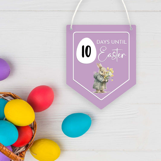 Easter Countdown Banner - Style 1 - Letterfy 