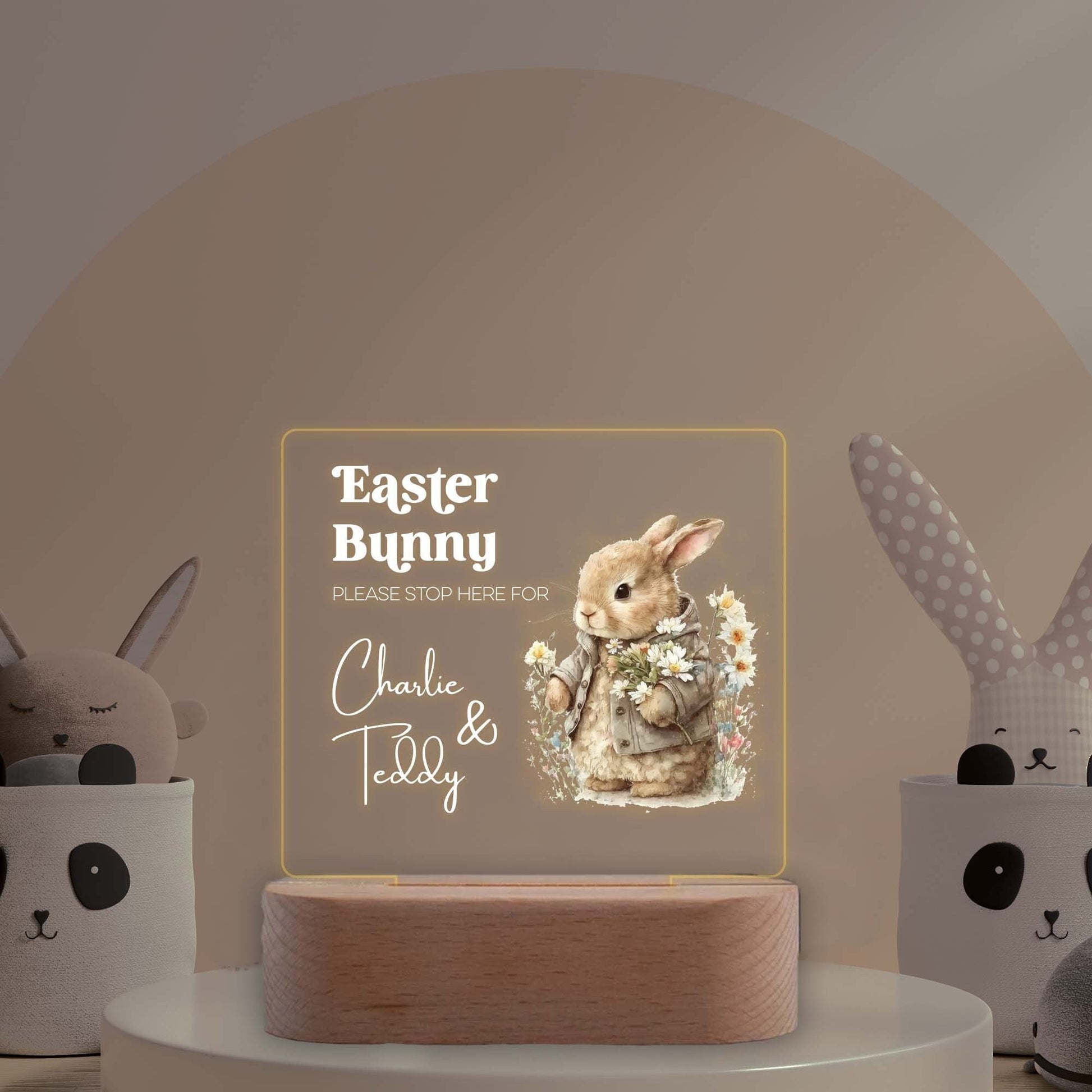 Personalised Easter Night Lights - Style 1 - Letterfy 