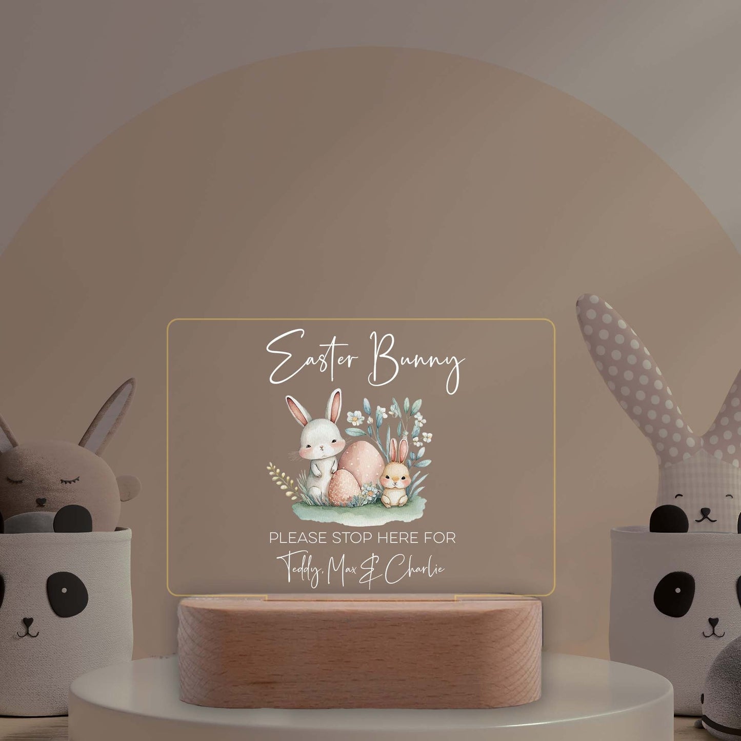 Personalised Easter Night Lights - Style 8 - Letterfy 