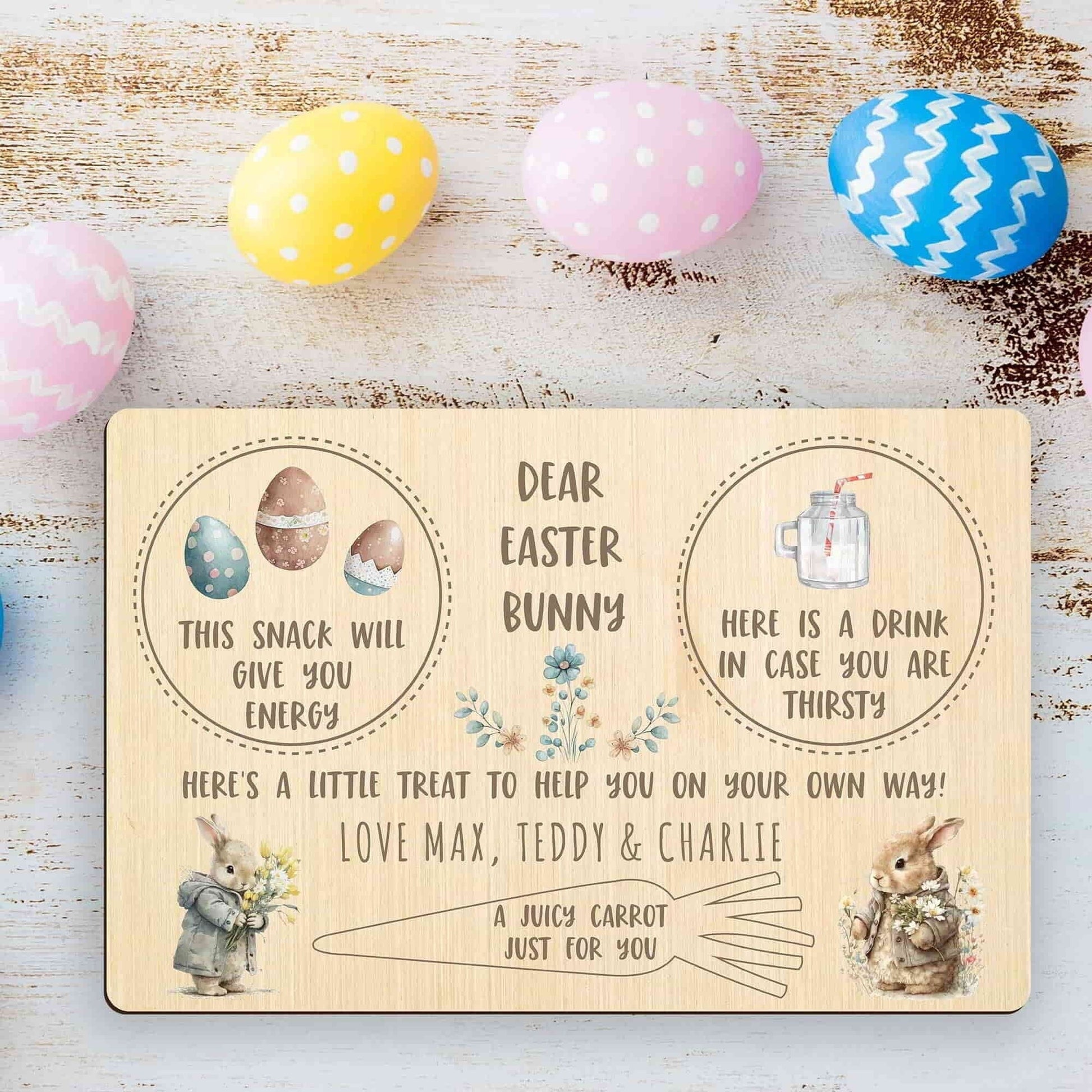 Personalised Easter Board - Style 1 - Letterfy 