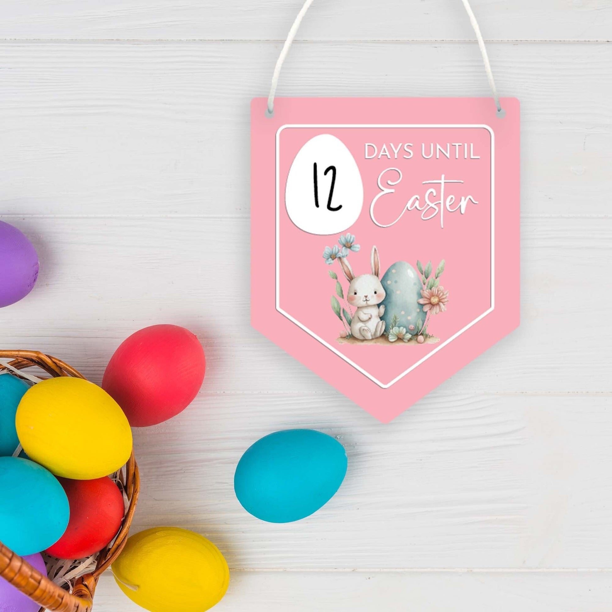 Easter Countdown Banner - Style 3 - Letterfy 