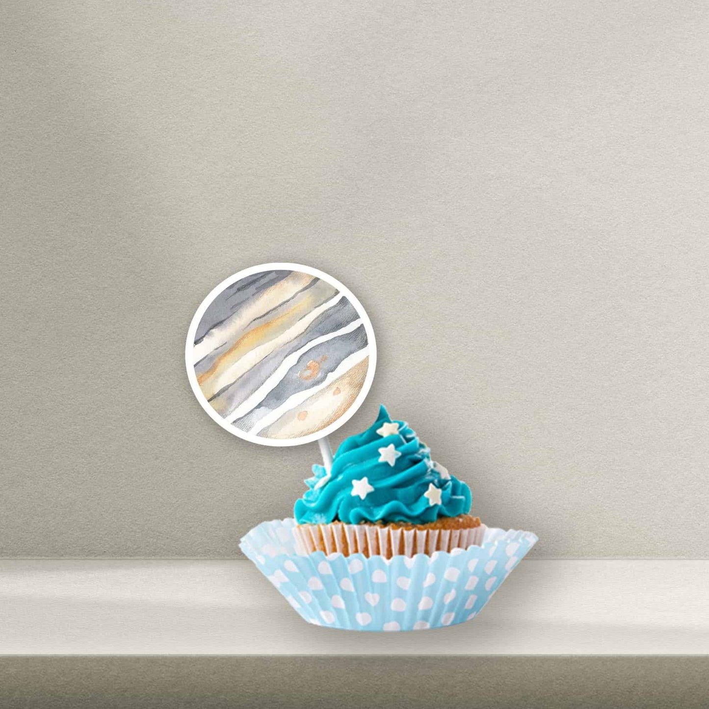 Personalised Space Cake Toppers - Space Cupcake Toppers - Space Cookie Stamps - Letterfy 