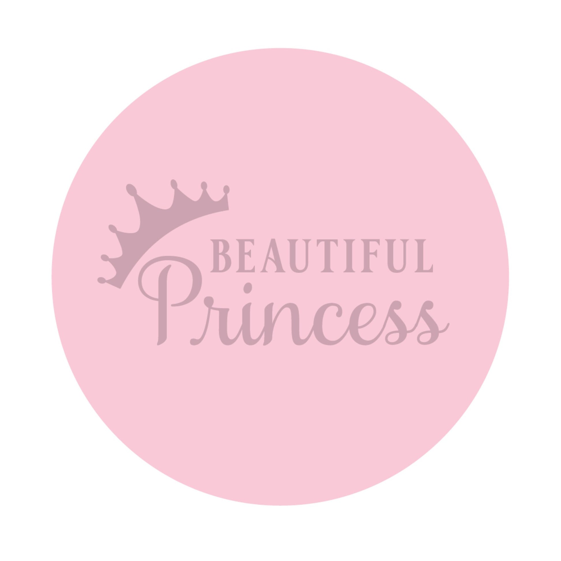 Personalised Princess Cake Toppers - Princess Cupcake Toppers - Princess Cookie Stamps - Letterfy 