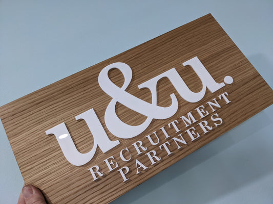 Business logo sign - PersonalisedSigns