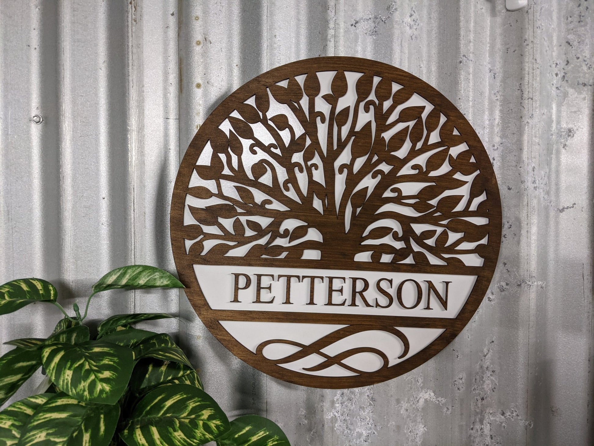 Personalised Family Tree | Tree of life sign - PersonalisedSigns
