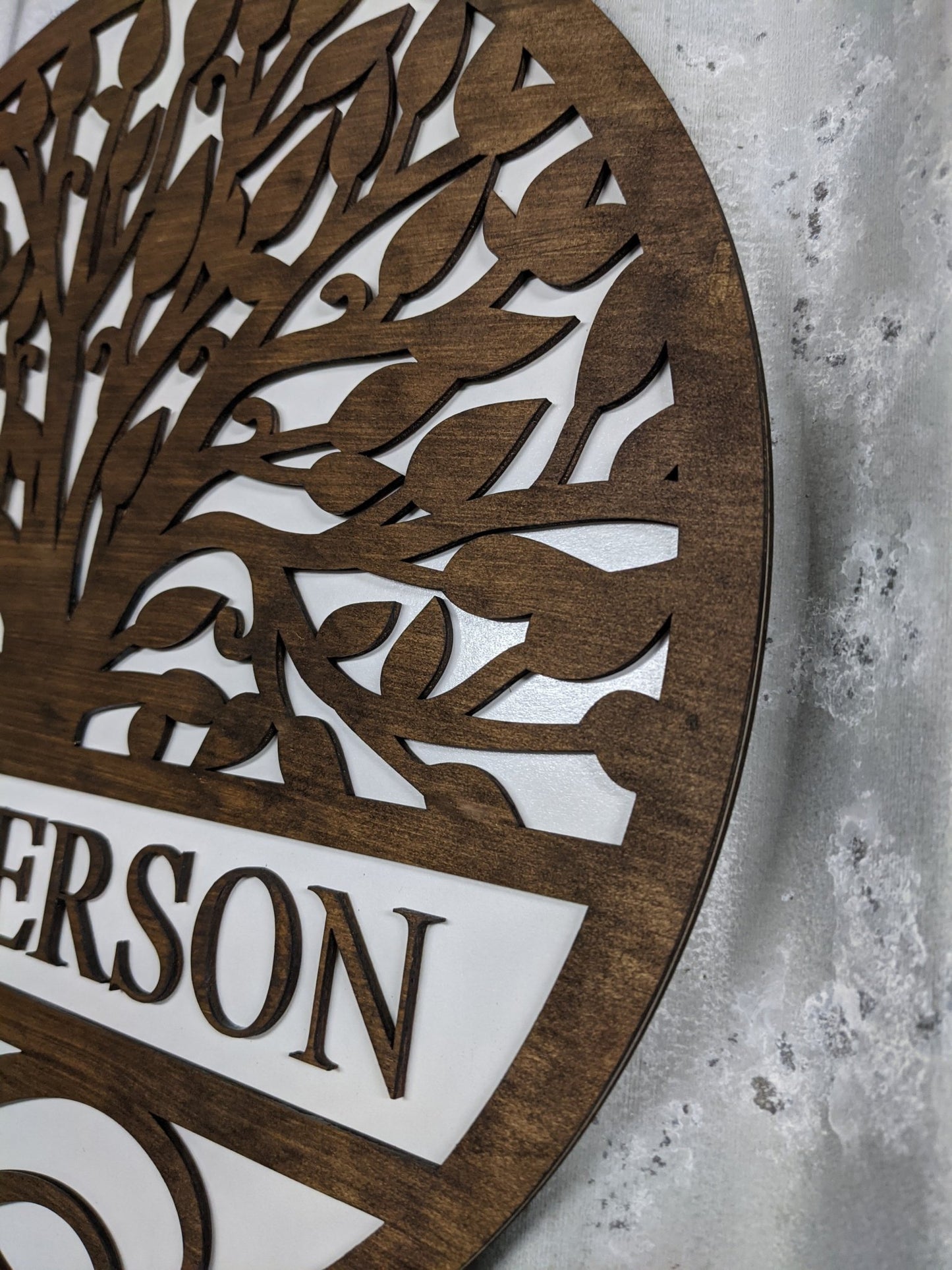 Personalised Family Tree | Tree of life sign - PersonalisedSigns