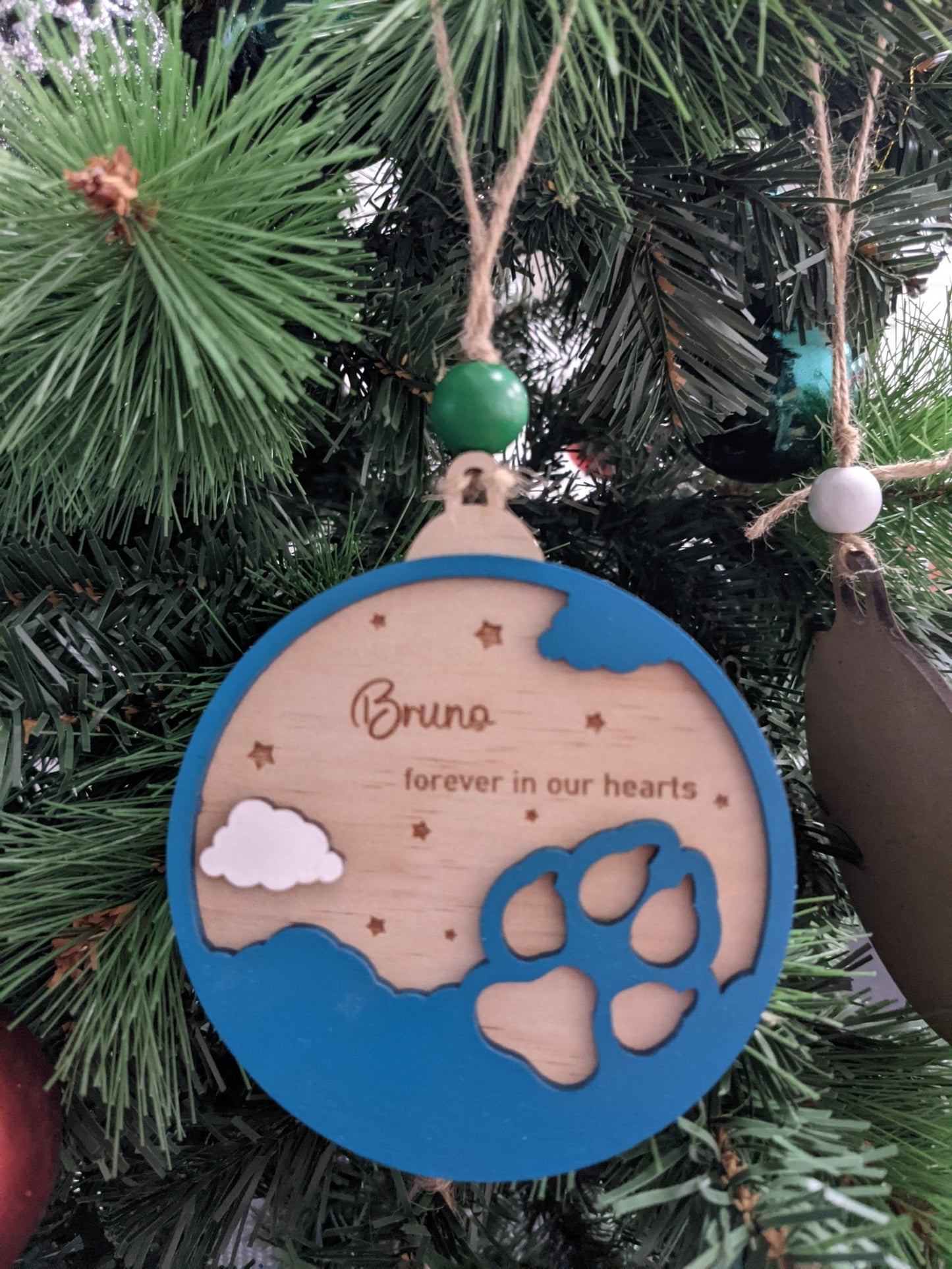 Pet Memorial ornament - PersonalisedSigns