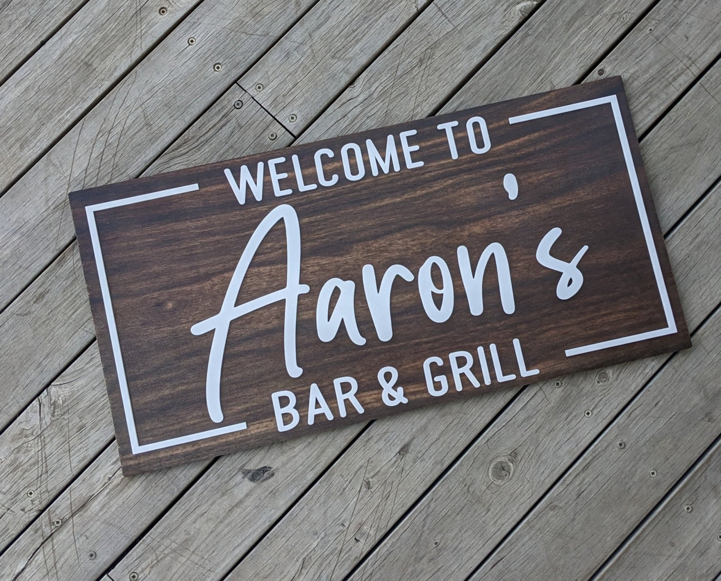 Your own words on a sign | Personalised Sign - PersonalisedSigns